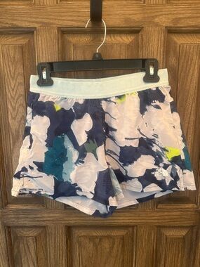 The North Face Athletic Shorts Floral Print Small Running Gym Activewear